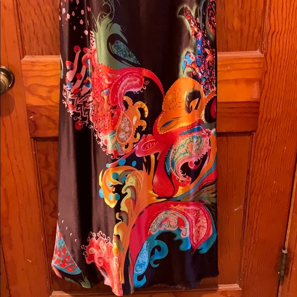 Colorful Jeweled Homecoming Dress - Picture 3 of 4